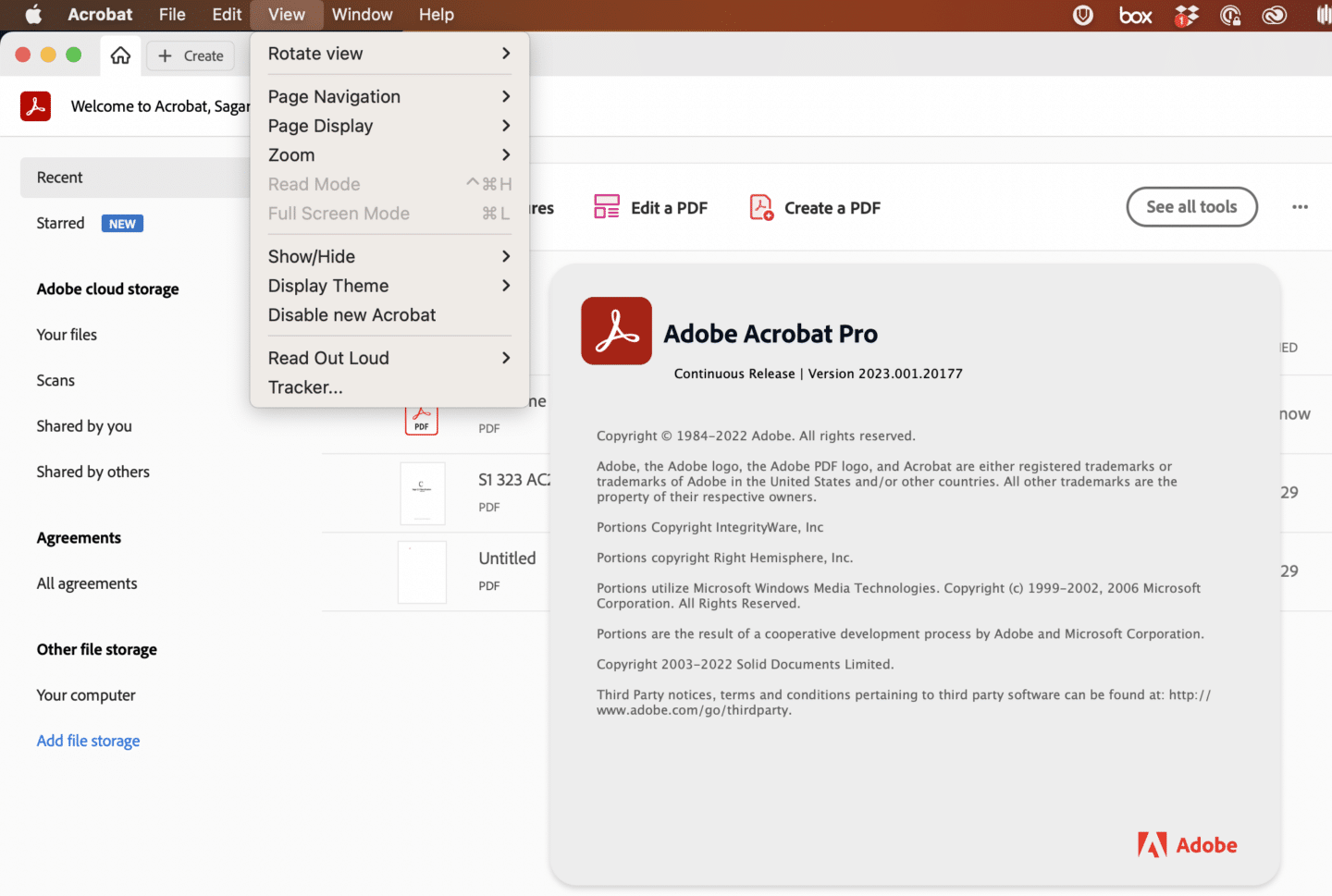 Adobe Acrobat Interface PDF to CSV for Xero