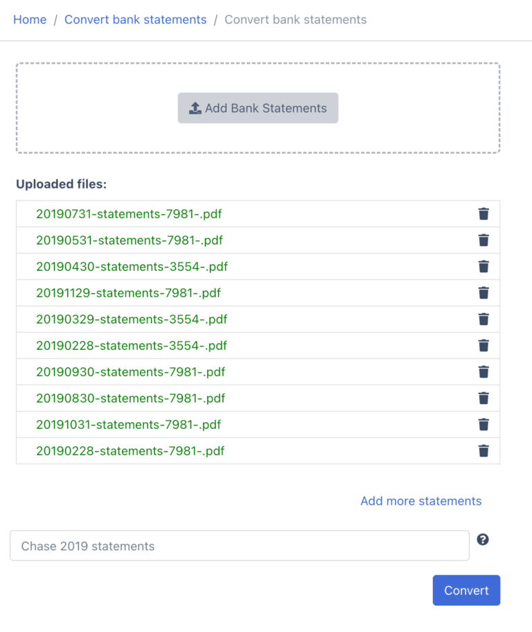 How To Convert Bank Statements To Excel Or CSV - DocuClipper