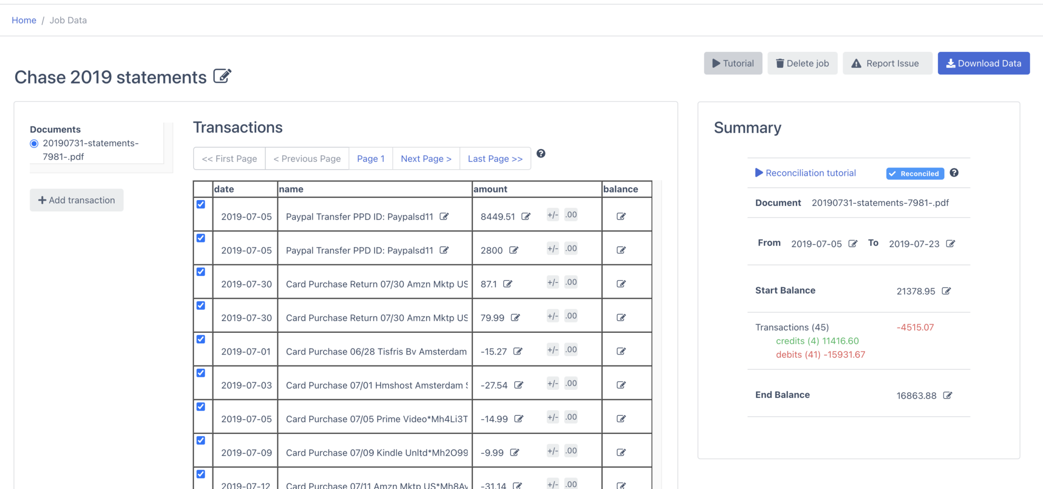 How To Convert Bank Statements To Excel Csv Or Qbo Docuclipper 0179