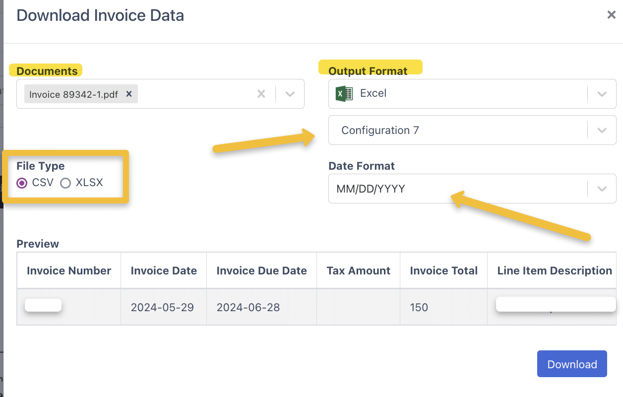 Download Invoice