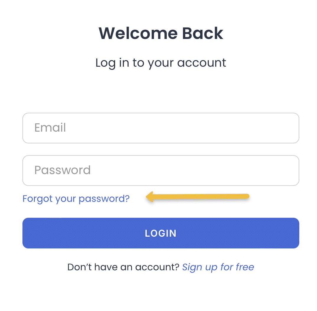 Forgot Password