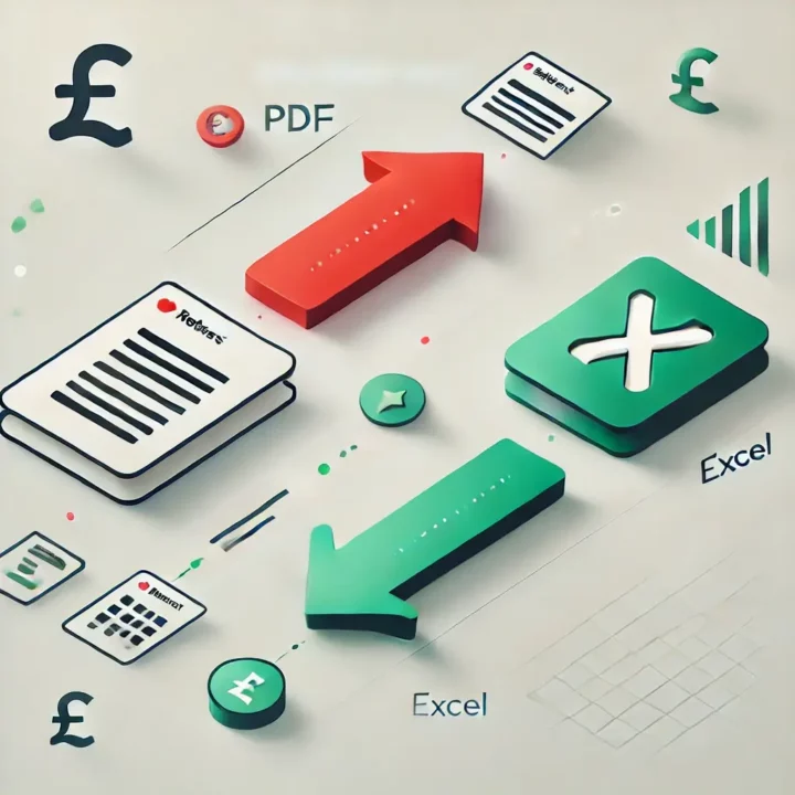 convert Natwest bank statement to excel