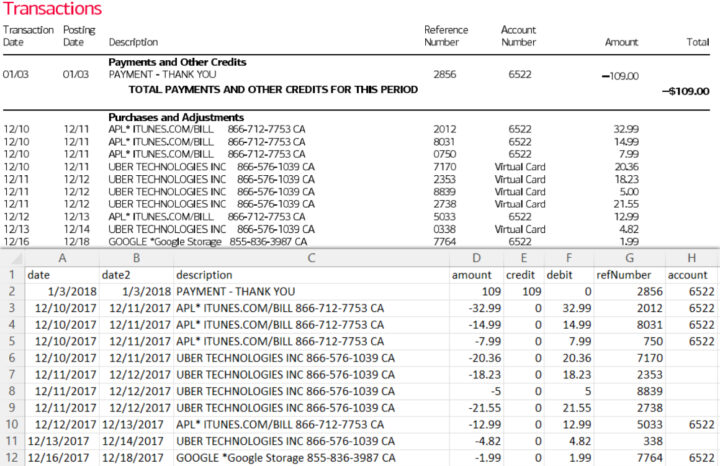 Convert Bank Statements To Excel Csv Qbo In Seconds 4333