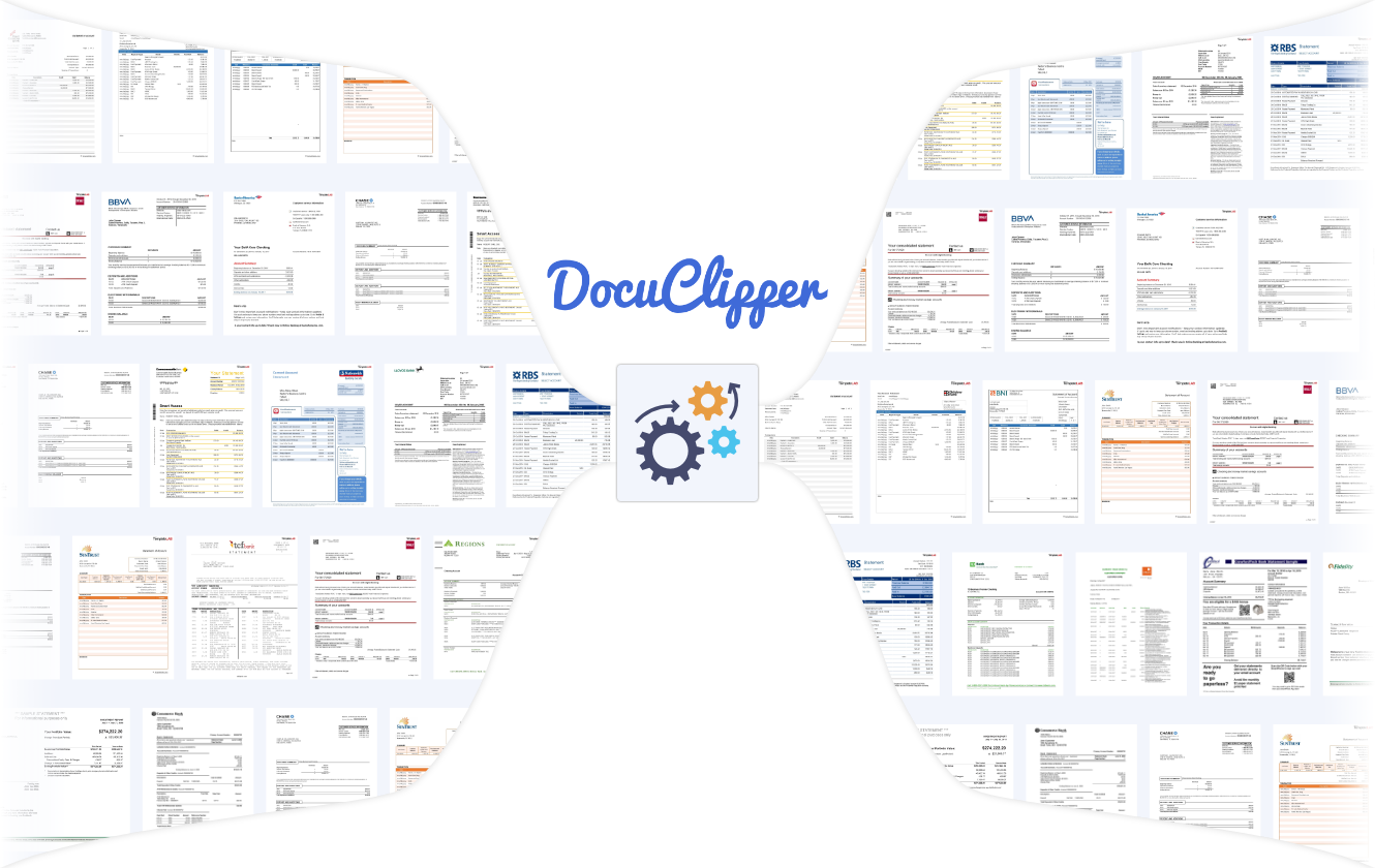 credit card statement converter batch processing