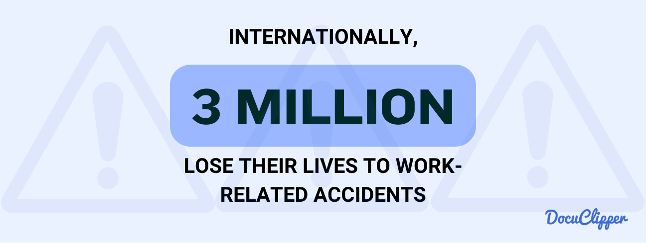 deaths due to work-related accidents