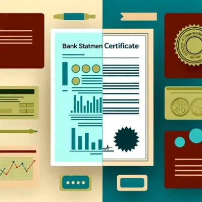 Bank Statement Vs Bank Certificate Definition Differences Purpose Role ...