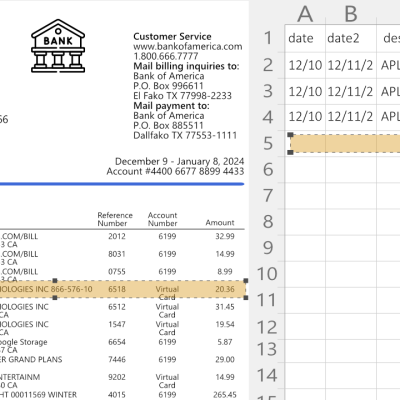 ocr bank statement technology