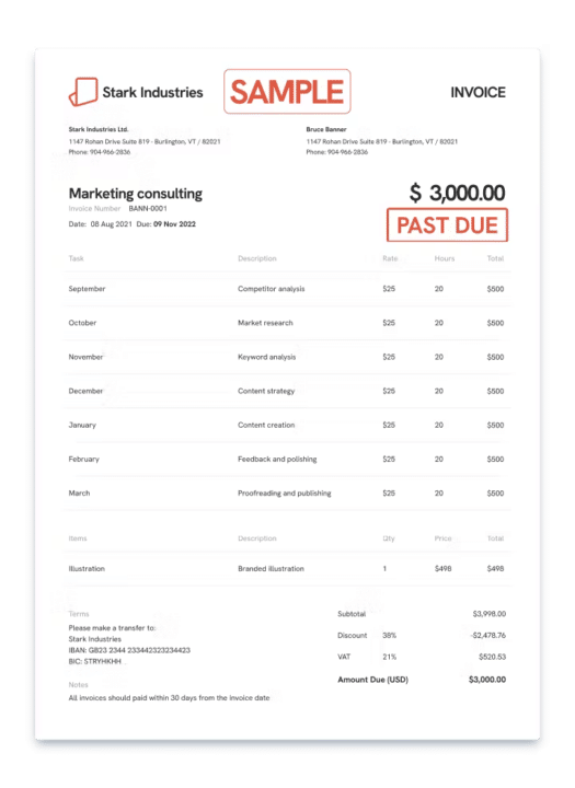 15 Types Of Invoices You Should Know - DocuClipper